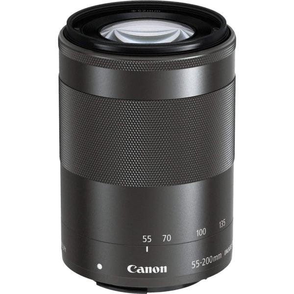 Canon 望遠ズームレンズ EF-M55-200mm F4.5-6.3 IS STM ミラーレス専...