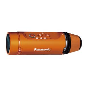 パナソニック ウェアラブルカメラ オレンジ HX-A1H-D｜kokonararu-2
