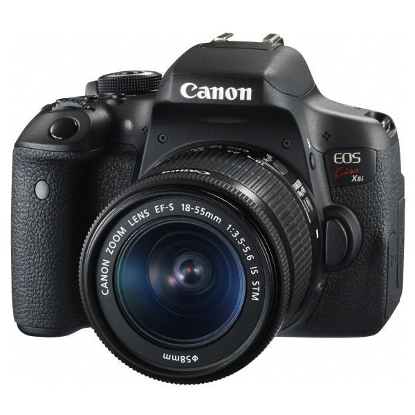 Canon デジタル一眼レフカメラ EOS Kiss X8i レンズキット EF-S18-55mm ...