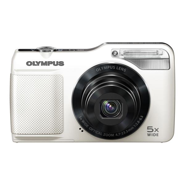 OLYMPUS デジタルカメラ VG-170 ホワイト 1400万画素 光学5倍ズーム 15m強力フ...