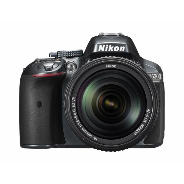Nikon デジタル一眼レフカメラ D5300 18-140VR レンズキット グレー D5300L...