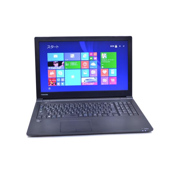 中古ノートパソコン Windows8.1 東芝 dynabook Satellite B35/R 第...