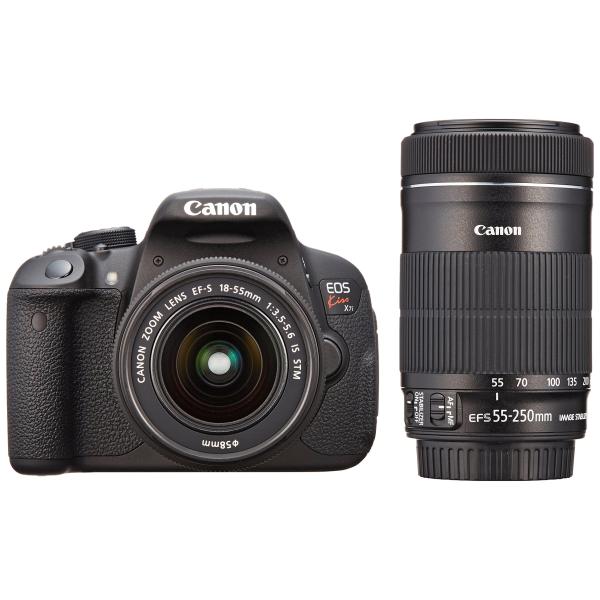 Canon デジタル一眼レフカメラ EOS Kiss X7i ダブルズームキット EF-S18-55...