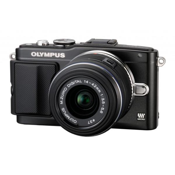 OLYMPUS ミラーレス一眼 PEN mini E-PM2 ボディ ブラック E-PM2 BODY...