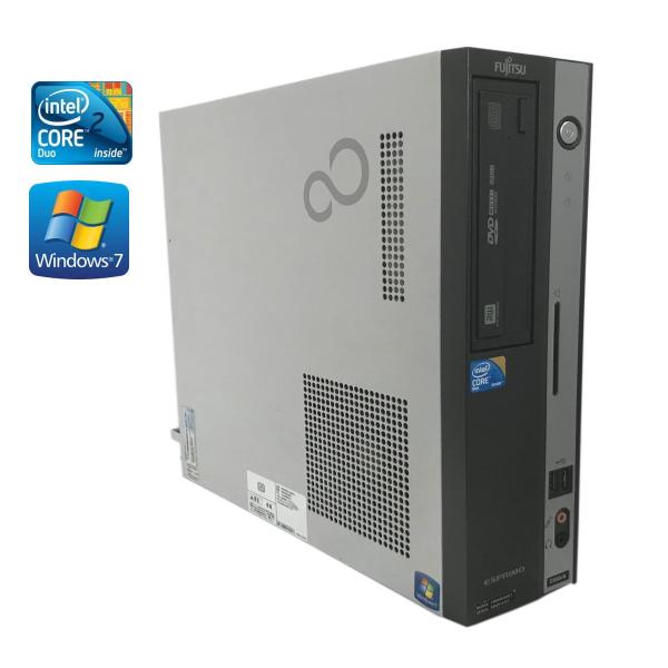 中古デスクトップパソコン fujitsu ESPRIMO D550/A C2D E7600 3.06...