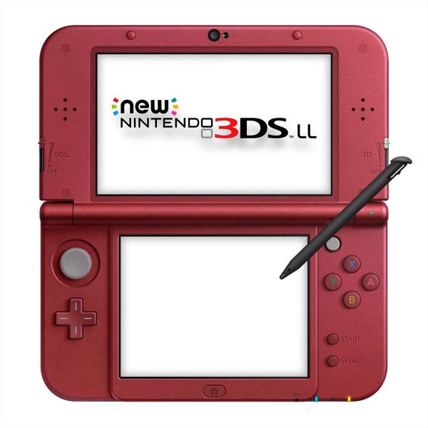 Newニンテンドー3DS LL メタリックレッドメーカー生産終了