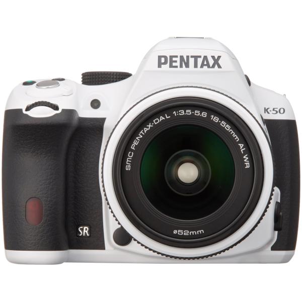 RICOH デジタル一眼レフ PENTAX K-50 DAL18-55mmWRレンズキット ホワイト...