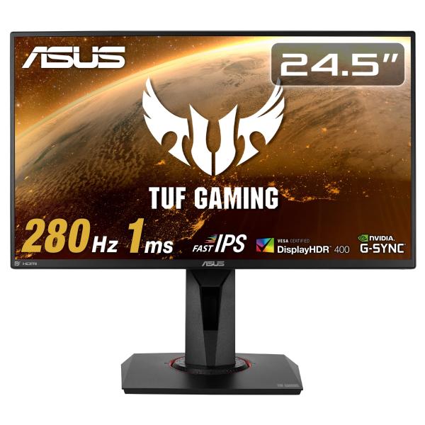 ASUS ゲーミングモニター TUF Gaming VG259QM 24.5インチ/280Hz/フル...