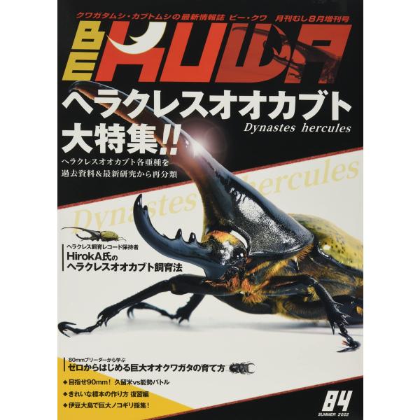 BE-KUWA(84) 2022年 08 月号 雑誌: 月刊むし 増刊
