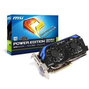 MSI ミドルレンジグラフィックスカード N660GTX-Ti Twin Frozr IV PE O...