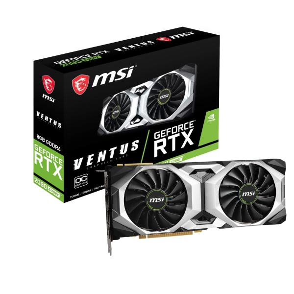 MSI GeForce RTX 2080 SUPER VENTUS OC グラフィックスボード VD...