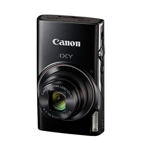 Canon コンパクトデジタルカメラ IXY 650 ブラック 光学12倍ズーム/Wi-Fi対応 I...
