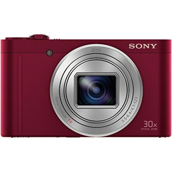 ソニー デジタルカメラ DSC-WX500 光学30倍ズーム 1820万画素 レッド Cyber-s...