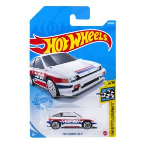 ホットウィール(Hot Wheels) ベーシックカー 1985 ホンダ CR-X HCM30｜kokonararu