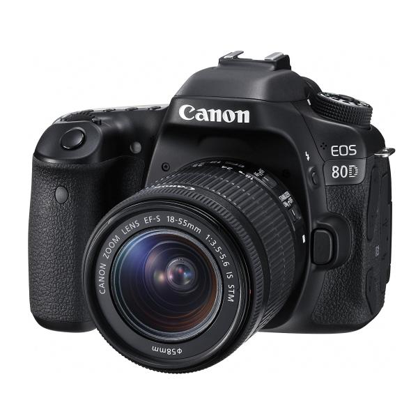Canon デジタル一眼レフカメラ EOS 80D レンズキット EF-S18-55mm F3.5-...
