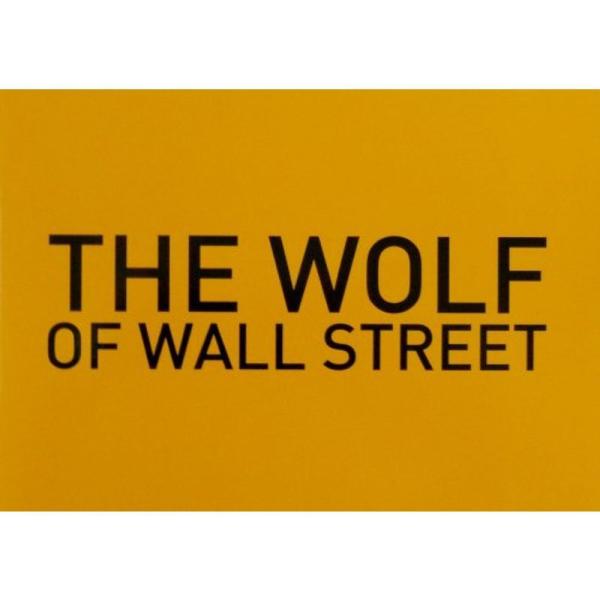 映画パンフレット ウルフ・オブ・ウォールストリート THE WOLF OF WALL STREET ...