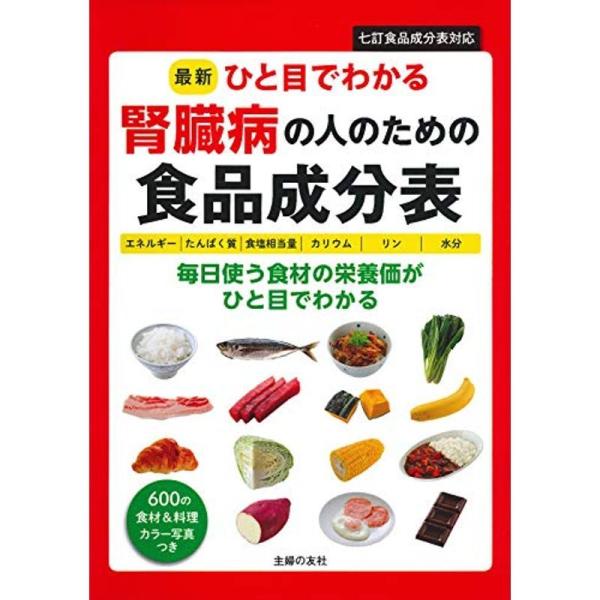 最新ひと目でわかる 腎臓病の人のための食品成分表