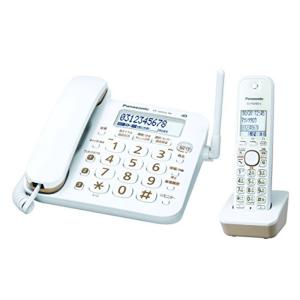 パナソニック RU・RU・RU デジタルコードレス電話機 子機1台付き 1.9GHz DECT準拠方式 VE-GD23DL-W｜kokonararu