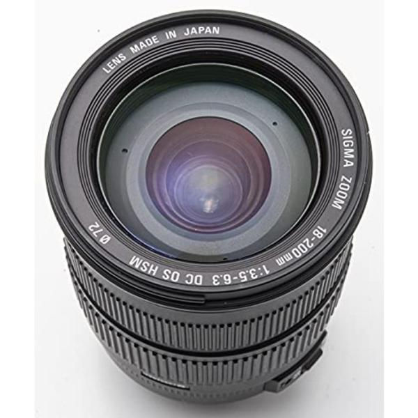 SIGMA 高倍率ズームレンズ 18-200mm F3.5-6.3IIDC OS HSM キヤノン用...