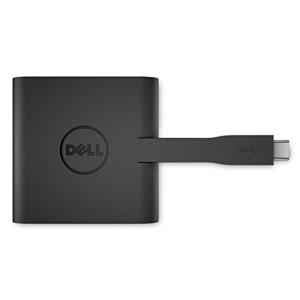 Dell ノートPC用端子拡張アダプタ USB3.0 (TypeC)接続 (HDMI/VGA/LAN/USB3.0) DA200｜kokonararu