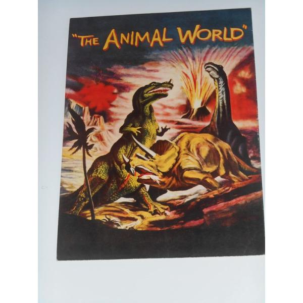 1956年映画パンフレット 動物の世界 アーウィン・アレン監督 映画パンフレット