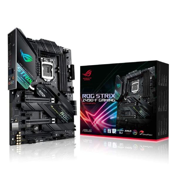 ASUS INTEL Z490 搭載 LGA1200 対応 ROG STRIX Z490-F GAM...