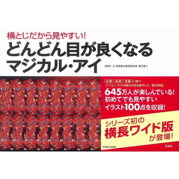 横とじだから見やすい どんどん目が良くなるマジカル・アイ