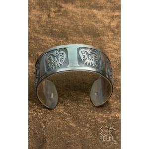 Hopi Jewelry ホピ族 Ruben Saufkie /イーグルヘッドトゥファ