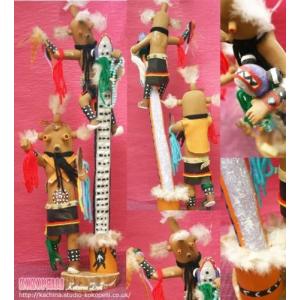 ヴィンテージクラウンカチナ ホピ族 ネイティブアメリカン