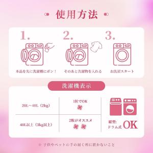 ボール型洗濯洗剤 ジェルタイプ 洗濯洗剤 10...の詳細画像1