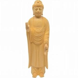 仏像 浄土真宗 本願寺派 西立弥陀如来像 桧木...の詳細画像5