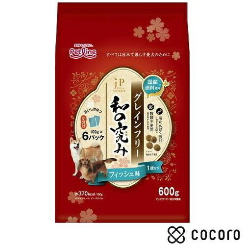 JPスタイル和の究み 小粒 グレインフリー フィッシュ味 1歳から 600g 犬 ドッグフード えさ...