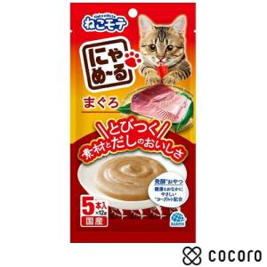 ねこモテ にゃめーる まぐろ 60g(12gx5本入) 猫 えさ おやつ レトルト ペースト ◆賞味期限 2027年1月