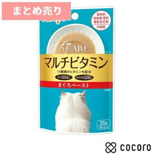 12個まとめ売り アイシア i CARE マルチビタミン まぐろペースト 35g 猫 キャットフード えさ ウェット ◆賞味期限 2026年10月