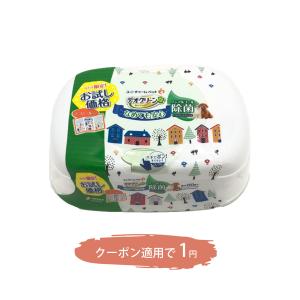 デオクリーン ペット用ティッシュ ノンアルコール除菌 60枚入 犬 猫 トイレ 消臭 防臭 お手入れ