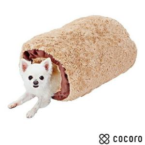 ペティオ モフ暖 もぐりこみロールベッドM 犬 猫 ベッド マット