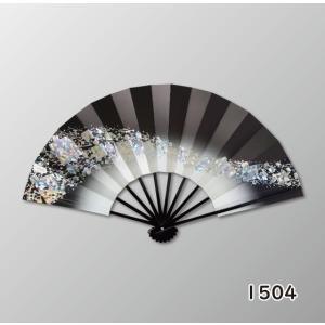 舞扇子　1504　黒塗　　　日本舞踊・大衆演劇・踊り・・・