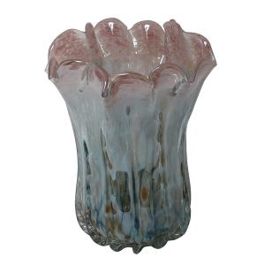 Flowerベース 花瓶 花台 花瓶 大 ガラス ガラス グラデーション 花瓶 S4flg 癒しのヴェルサイユ宮殿ヤフー店 メーカー直送即出荷