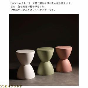 靴ベンチ サイドテーブル 足置き チェア スツ...の詳細画像2