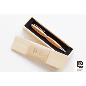 名入れ可 銘木ボールペン - チーク LINKWOODDESIGN 日本製 木ペン