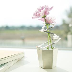 花器 TAMA 金 L 能作 一輪挿し 生け花 切り花 展示 鉢植え 花瓶 金属