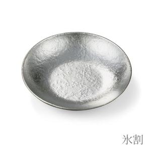 つまみ皿 L kaku 能作 錫 変わった食器 おつまみ お皿 錫製 金属