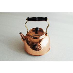 ケトル 2.3l 純銅製 IH対応 鎚目入れ 銅 やかん ポット 国産 プロ 新光金属 職人 新潟県...