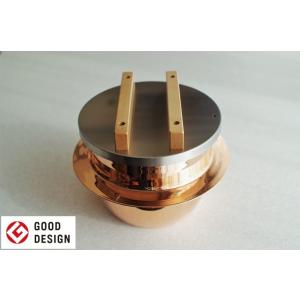 羽釜 5合用 純銅製 ごはんはどうだ！ 炊飯器 新光金属 燕 コンロ 直火用 IH不可 レトロ 家庭...