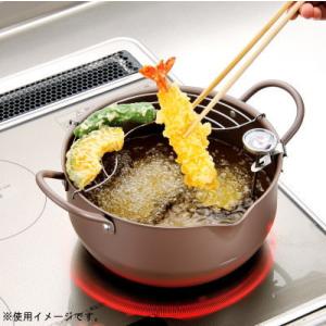 天ぷら鍋 温度計付き 日本製 極み揚鉄製深型揚...の詳細画像4