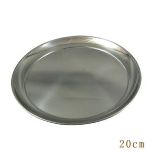 お盆 トレー 日本製 18クローム ステンレス製 丸盆 40.5cm 業務用 洋食