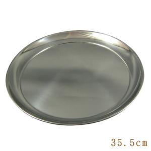 お盆 トレー 日本製 18クローム ステンレス製 丸盆 20cm 業務用 洋食器
