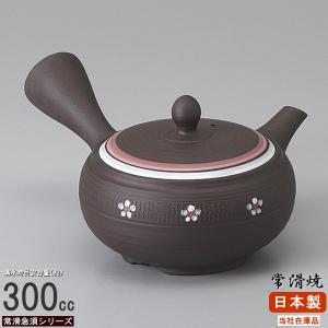 朱泥急須 即納 茶こし網付き 松 TC-9502 急須 陶器 茶器 ティーポット