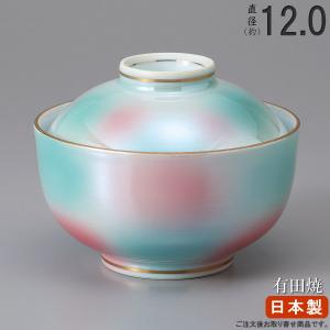 日本製 錦華陽紋骨むし碗8.0 業務用 食器 和風 陶器 飲食店 料理店 お