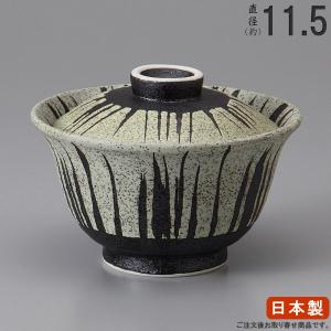 日本製 錦華陽紋骨むし碗8.0 業務用 食器 和風 陶器 飲食店 料理店 お